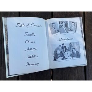 1954 Celina High School Yearbook Anilec Ohio Vintage Mid Century Ephemera 1955